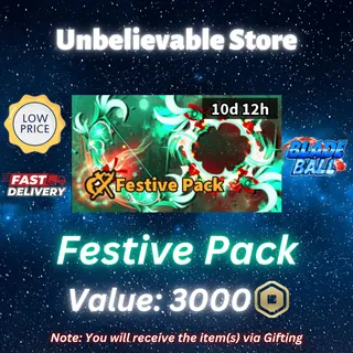 Festive Pack Blade Ball