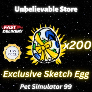 200x Sketch Egg