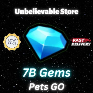 7B Gems Pets Go