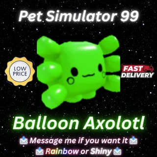 Balloon Axolotl