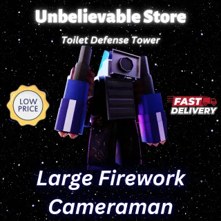 Large Firework Cameraman