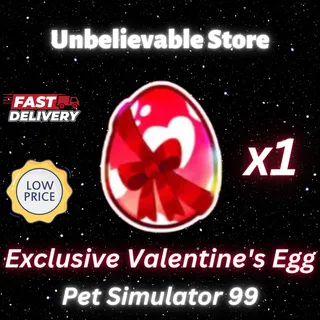 1x Exclusive Valentine's Egg