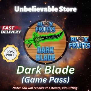 Dark Blade Game Pass