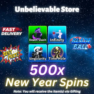 Blade Ball New Year Spins