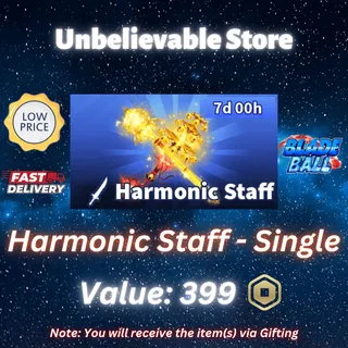 Harmonic Staff