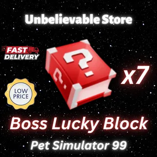 7x Boss Lucky Block