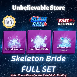 Skeleton Bride Set