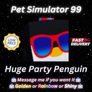 Huge Party Penguin