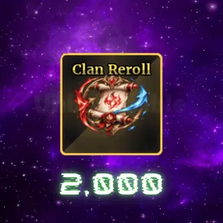 Clan Reroll
