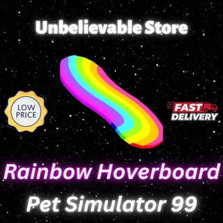Rainbow Hoverboard