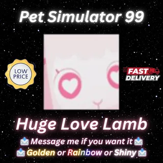 Huge Love Lamb