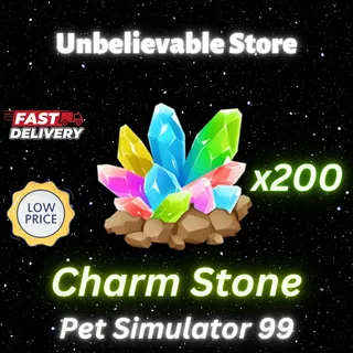 200x Charm Stone