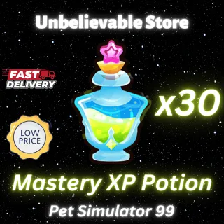 Mastery XP Potion