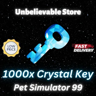 1000x Crystal Key