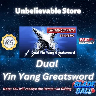 Dual Yin Yang Greatsword