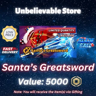 Santas Greatsword