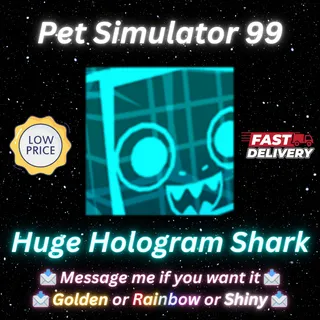 Huge Hologram Shark