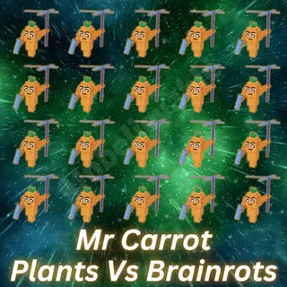 Mr Carrot Plants Vs Brainrots