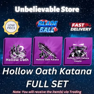 Hollow Oath Katana Set