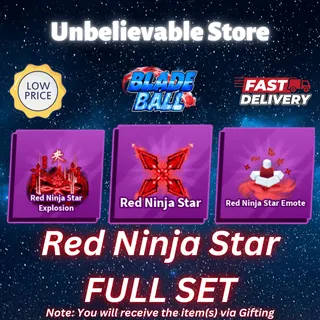 Red Ninja Star