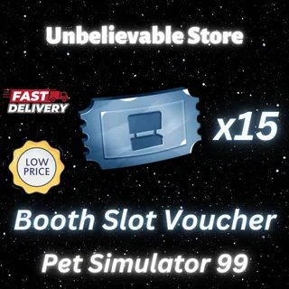 15x Booth Slot Voucher
