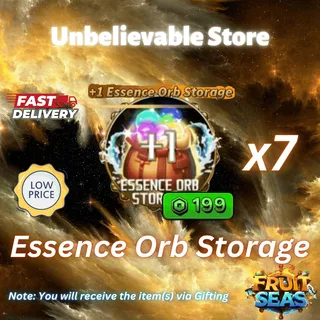 7x Essence Orb Storage