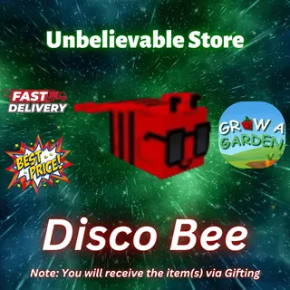 Disco Bee Grow a Garden