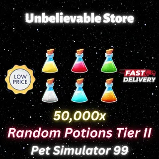 50000x Potions Tier II