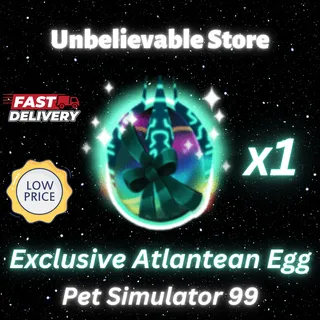 1x Exclusive Atlantean Egg