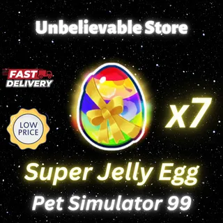 7x Super Jelly Egg