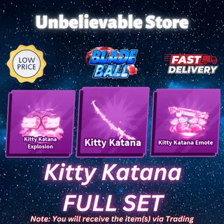 Kitty Katana Set