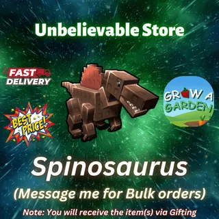 Spinosaurus Grow a Garden