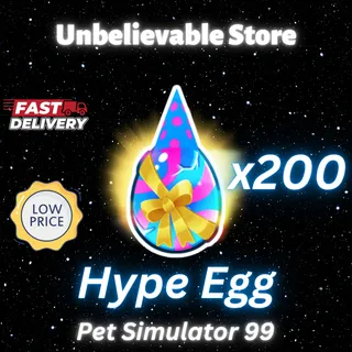 200x Hype Egg