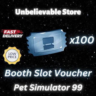 100x Booth Slot Voucher