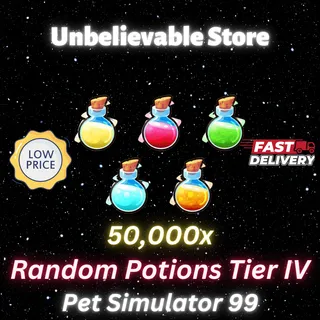50000x Potions Tier IV
