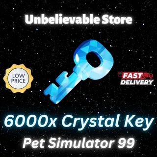 6000x Crystal Key
