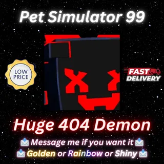 Huge 404 Demon