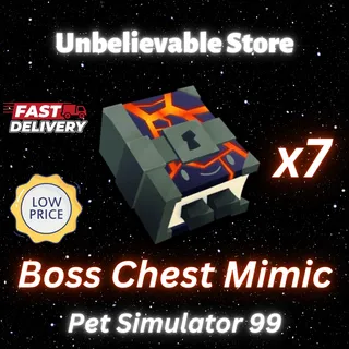 7x Boss Chest Mimic