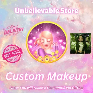 Custom Makeup Dress To Impress