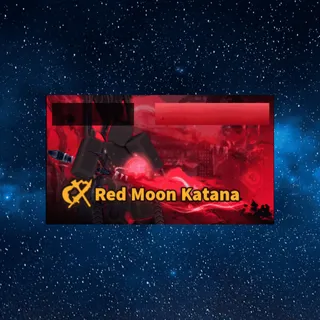 Red Moon Katana