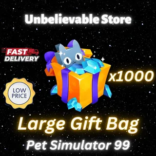 1000x Large Gift Bag