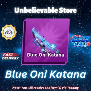 Blue Oni Katana
