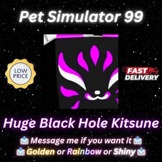 Huge Black Hole Kitsune