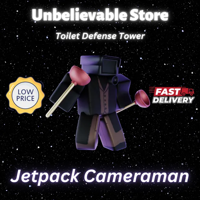 Jetpack Cameraman - Roblox Game Items - Gameflip