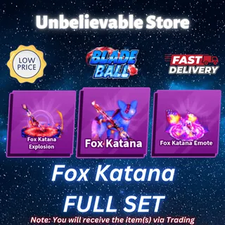 Fox Katana Set