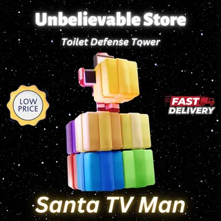 Santa TV Man