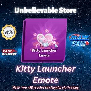 Kitty Launcher Emote