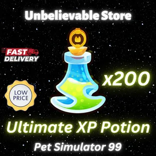 200x Ultimate XP Potion