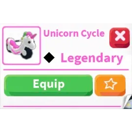 UNICORN CYCLE ~ ADOPT ME