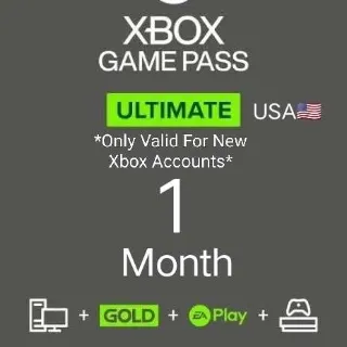 Xbox Game Pass 1 Month USA